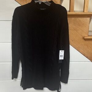Black Tape size small Black Knit Sweater NWT